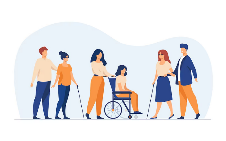 disabled person