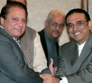 nawaz zardari