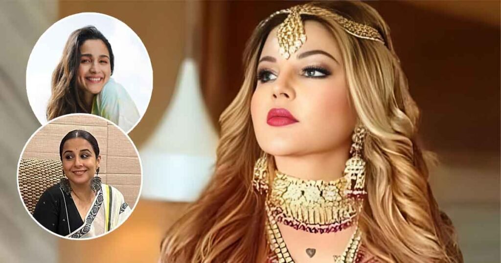 rakhi sawant alia bhatt and vidya balan