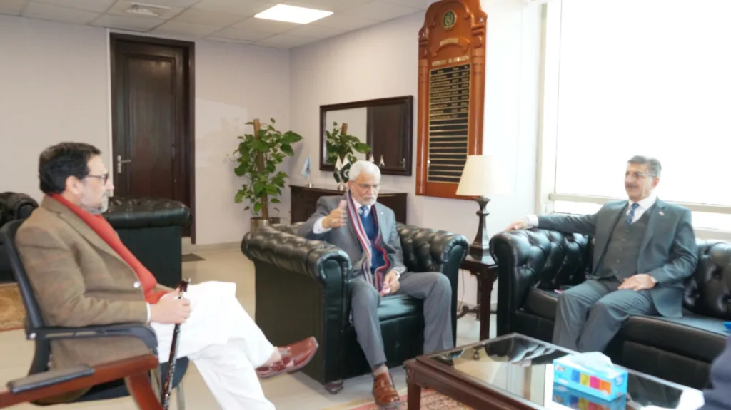 PM's Advisor on Aviation held a follow-up meeting with the ambassador of Iraq to Pakistan