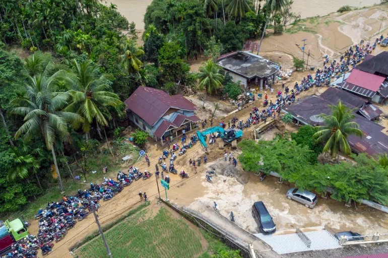 indonasia flood