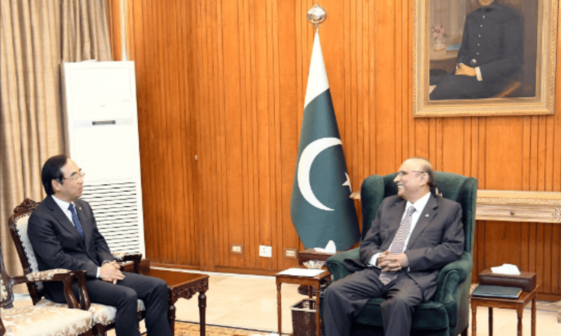 presedent meet japan