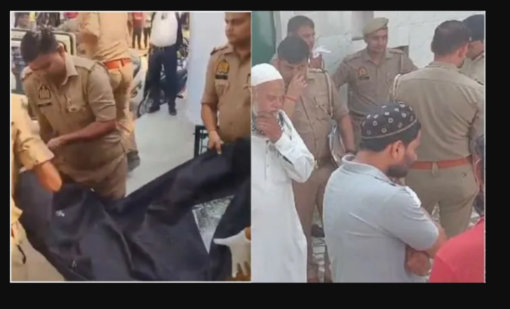 naked dead body of a girl found inside Mosque premises near Taj Mahal in Agra