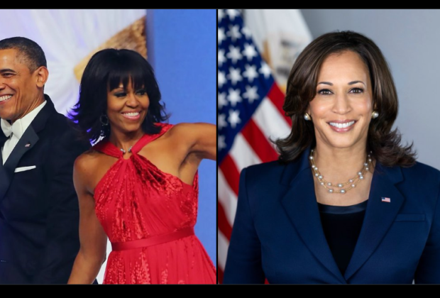 Barack and Michelle Obama endorse Kamala Harris for President.