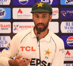 Pakistan captain Shan Masood's press conference following the Test series.