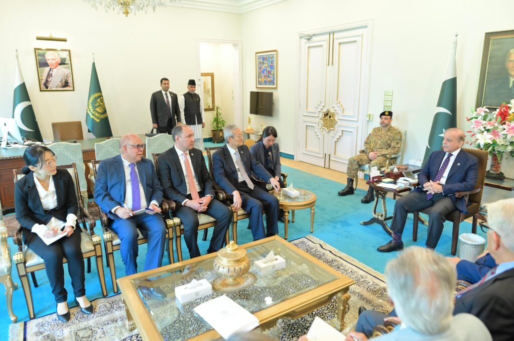 Secretary General Shanghai Cooperation Organisation Mr. Zhang Ming calls on Prime Minister Muhammad Shehbaz Sharif