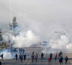 pti protest