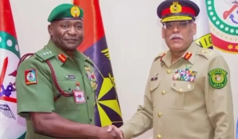 جنرل ساحر شمشاد مرزا  کا نائیجیریا کا سرکاری دورہ،دونوں ممالک کو درپیش چیلنجوں پرگفتگو