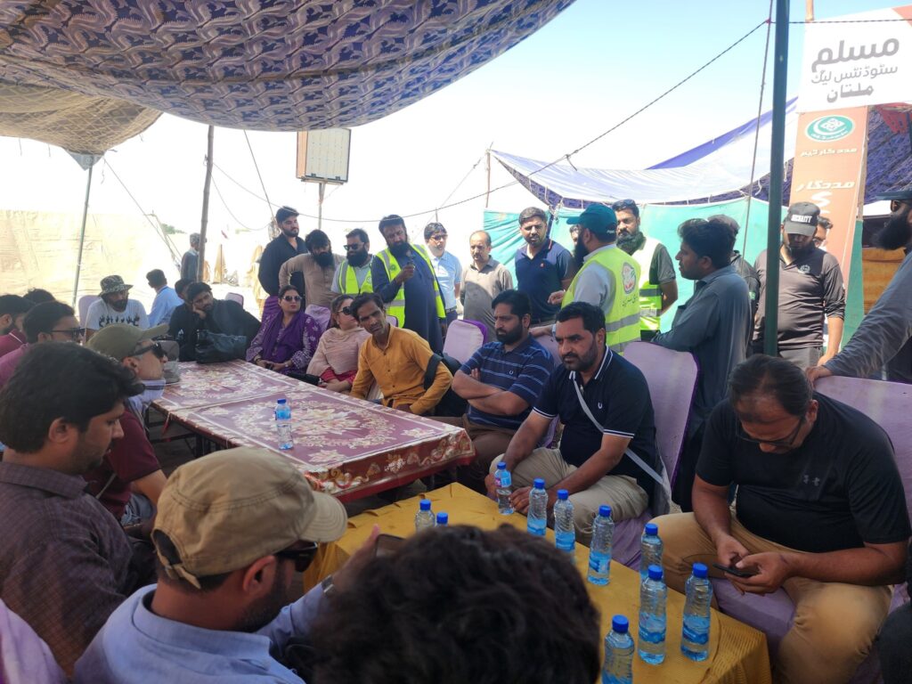 Delegation of Electronic and Digital Media Visits Jalalpur Pirwala Accompanied by PMML Spokesperson