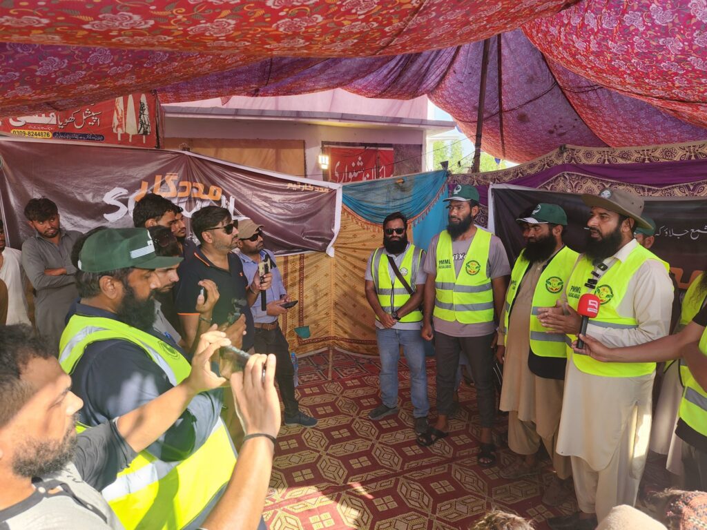 Delegation of Electronic and Digital Media Visits Jalalpur Pirwala Accompanied by PMML Spokesperson