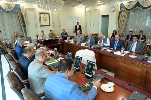 Prime Minister Muhammad Shehbaz Sharif chairs Federal Cabinet Meeting in Islamabad on 10 September 2025.